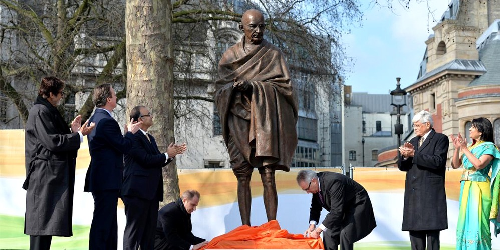 Gandhi statue