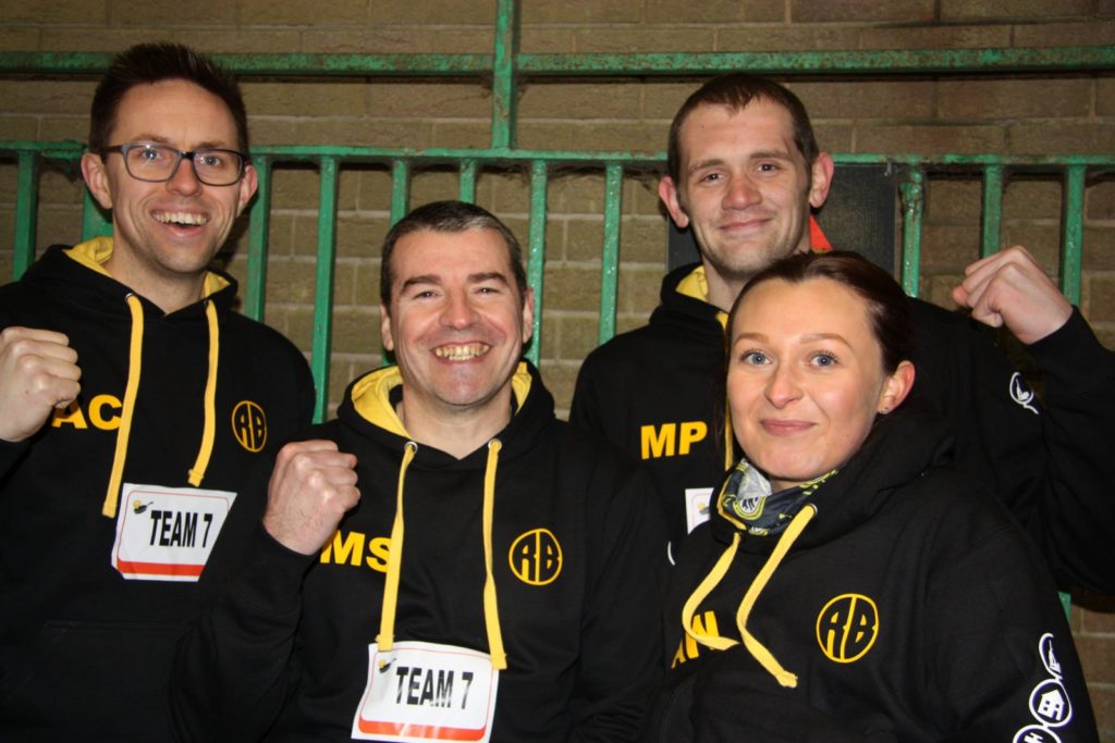 The RB team, Matt Stamps. Amber Waite, Adam Campion and Mark Palmer