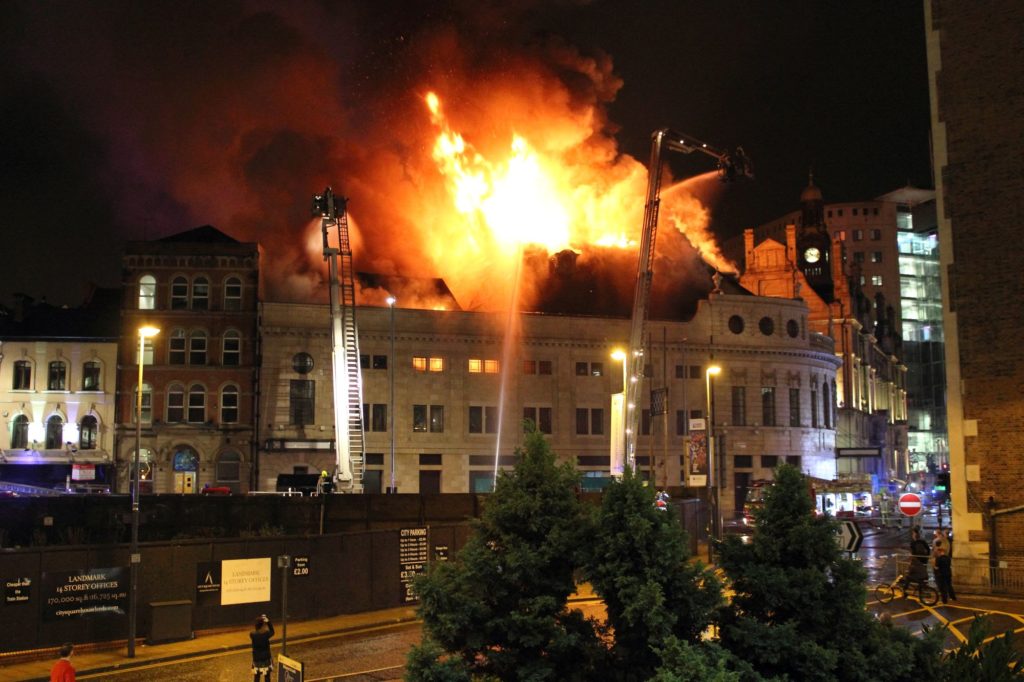The Majestic Leeds Fire