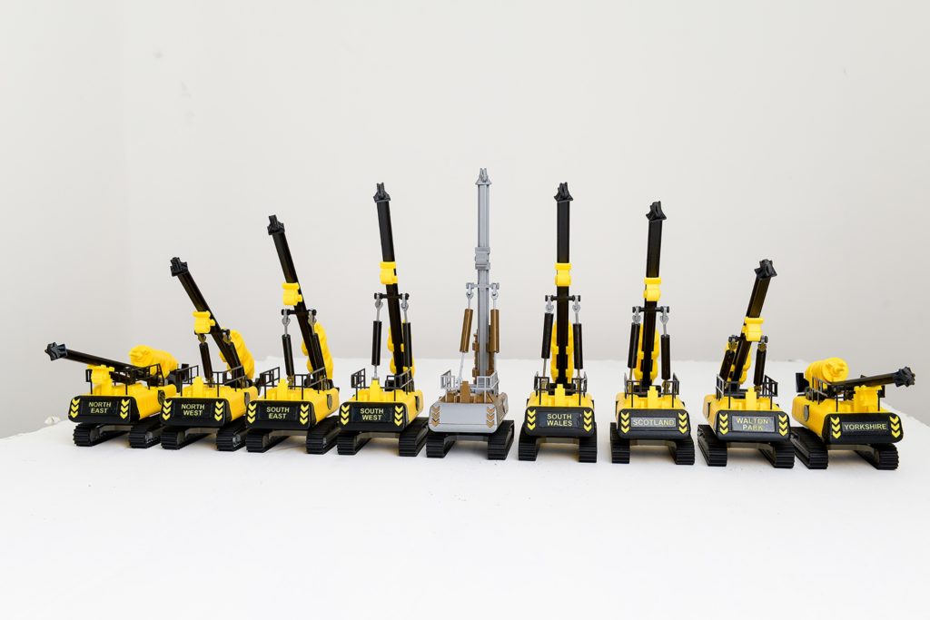 3D Printed Roger Bullivant Piling Rigs