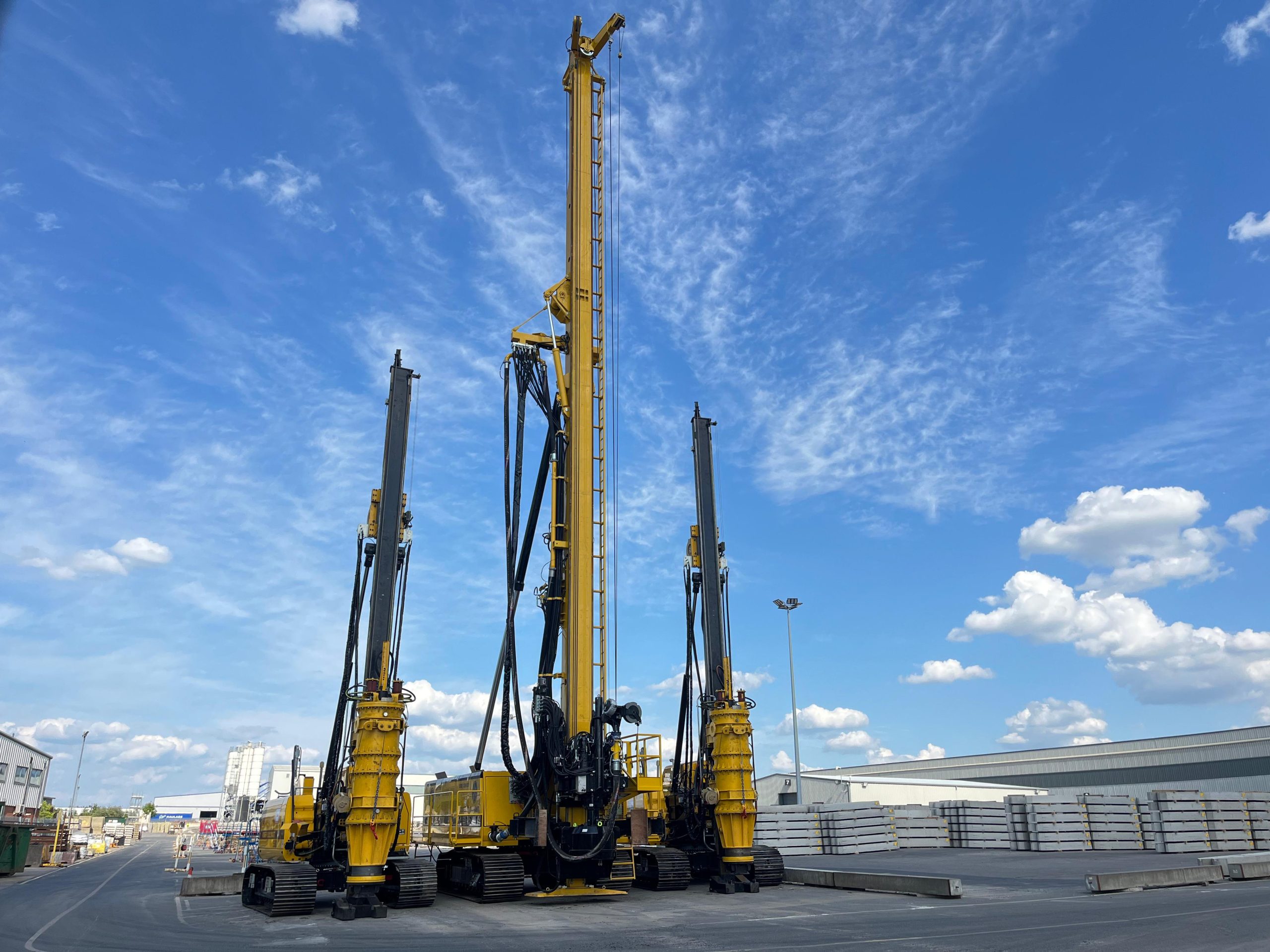 5505, 5509 & 7010 piling rigs