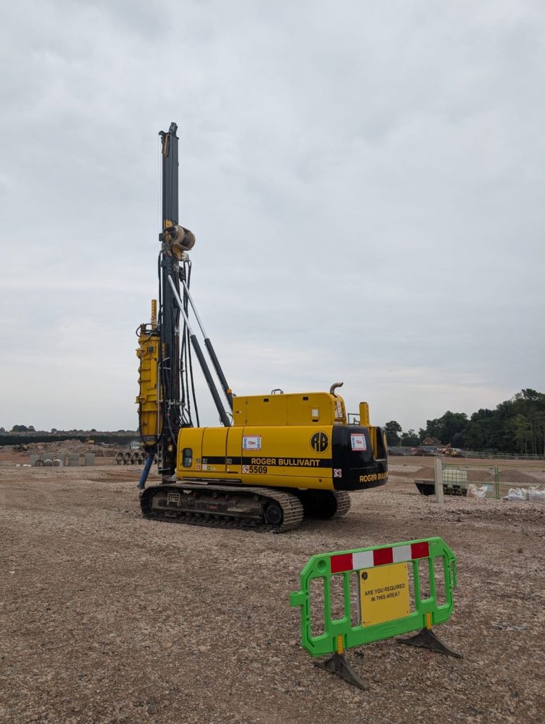 RBL’s new 5509 driven piling rig