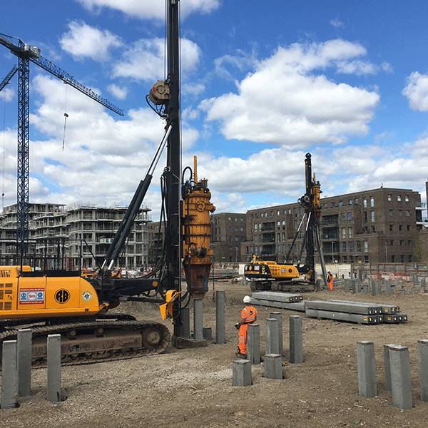 DRIVEN PRECASE CONCRETE PILES